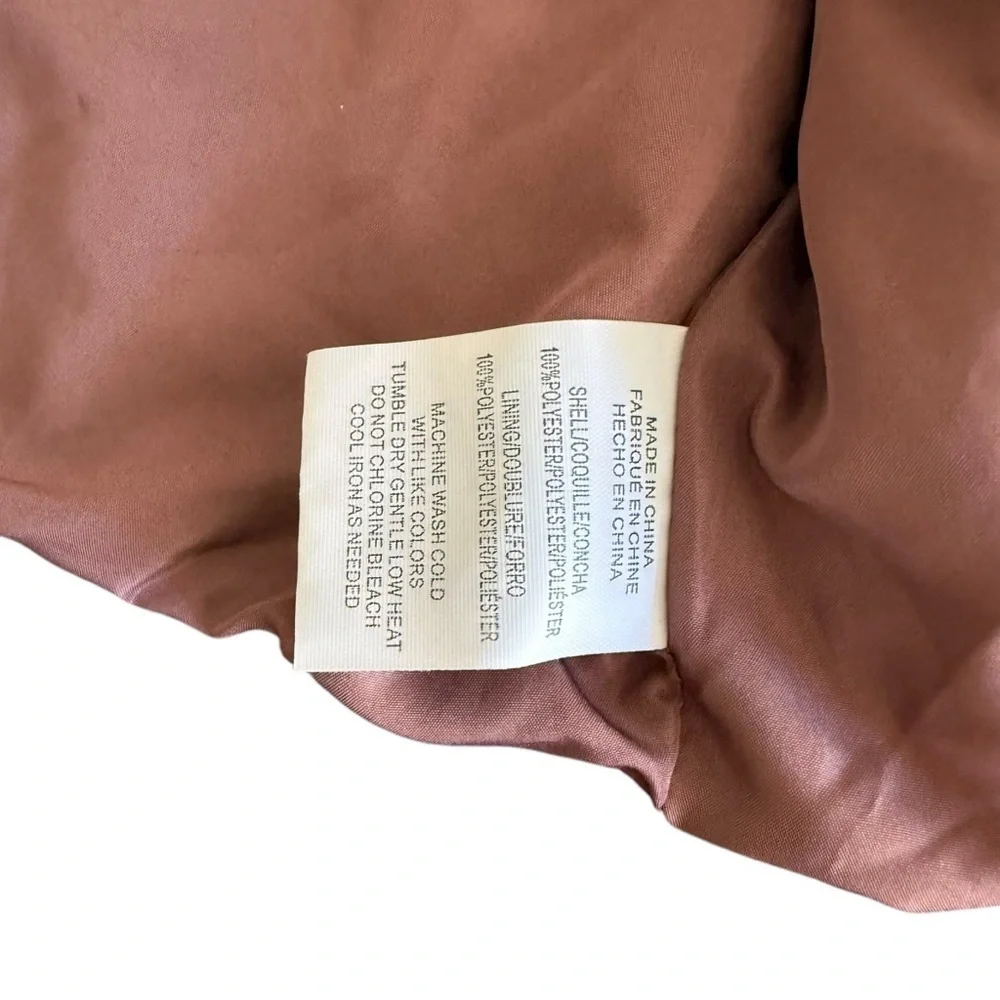 O’Neill Elodie Teddy Bear Jacket Sherpa Size M